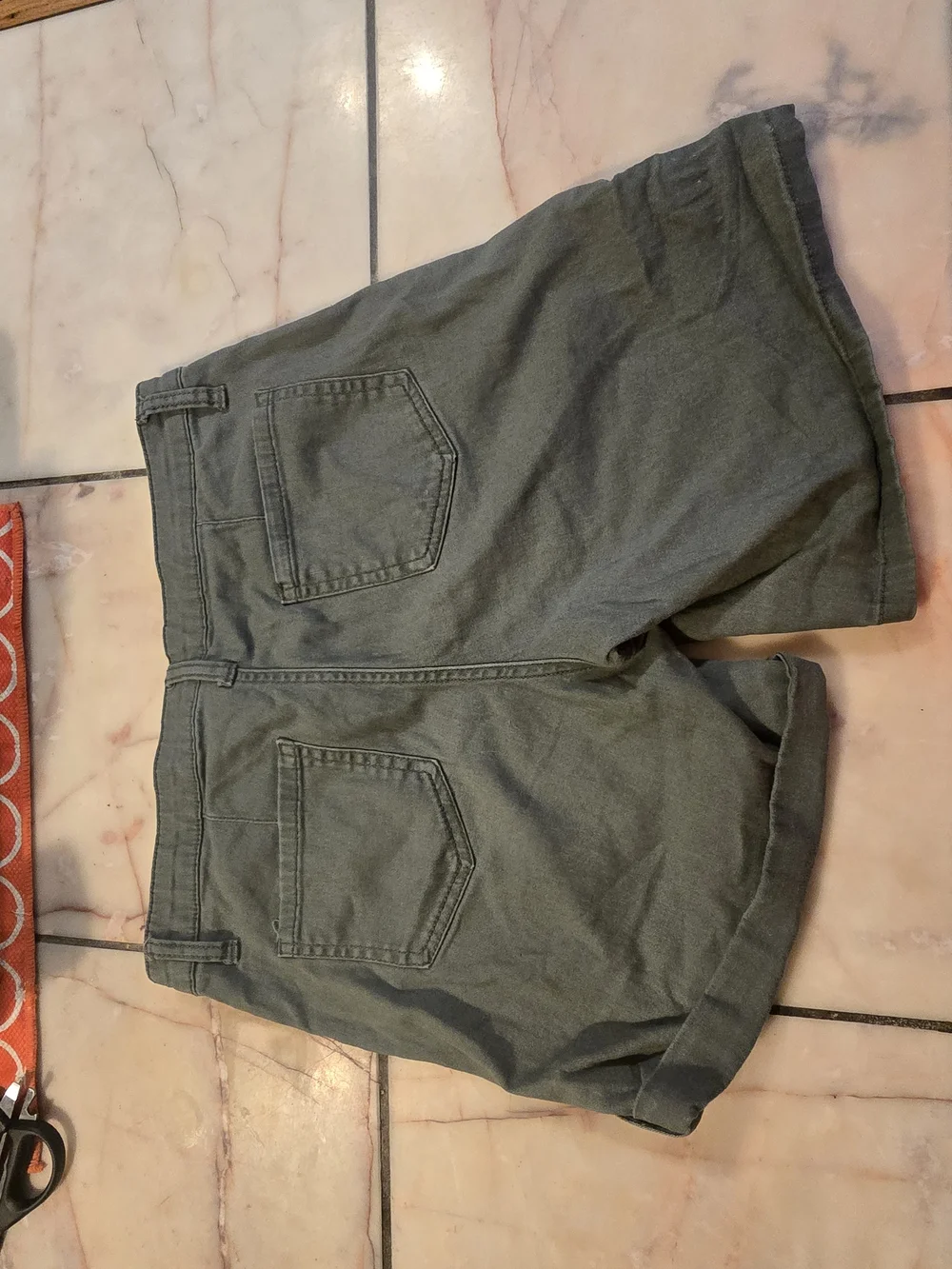 Jones New York Olive Green Women's Utility Shorts